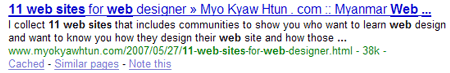 11 web sites for web designer