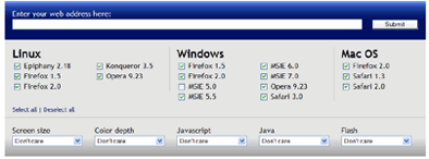 Browsershots