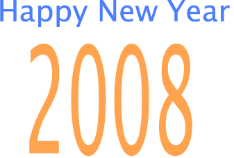 Happy New Year 2008