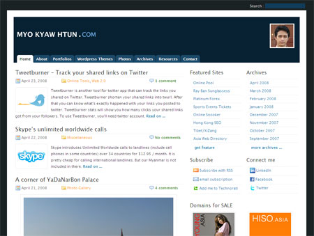 Myo Kyaw Htun . com redesigned Myo Kyaw Htun . com redesigned