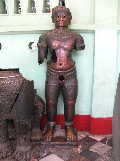Man Statue $from Mahamuni Pagoda