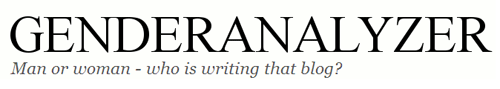 genderanalyzer