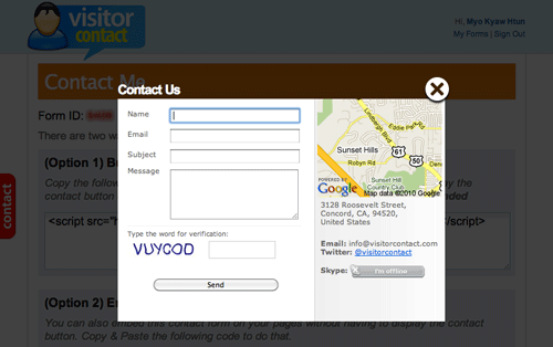 visitorcontact