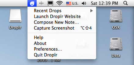 droplr-screenshot Droplr
